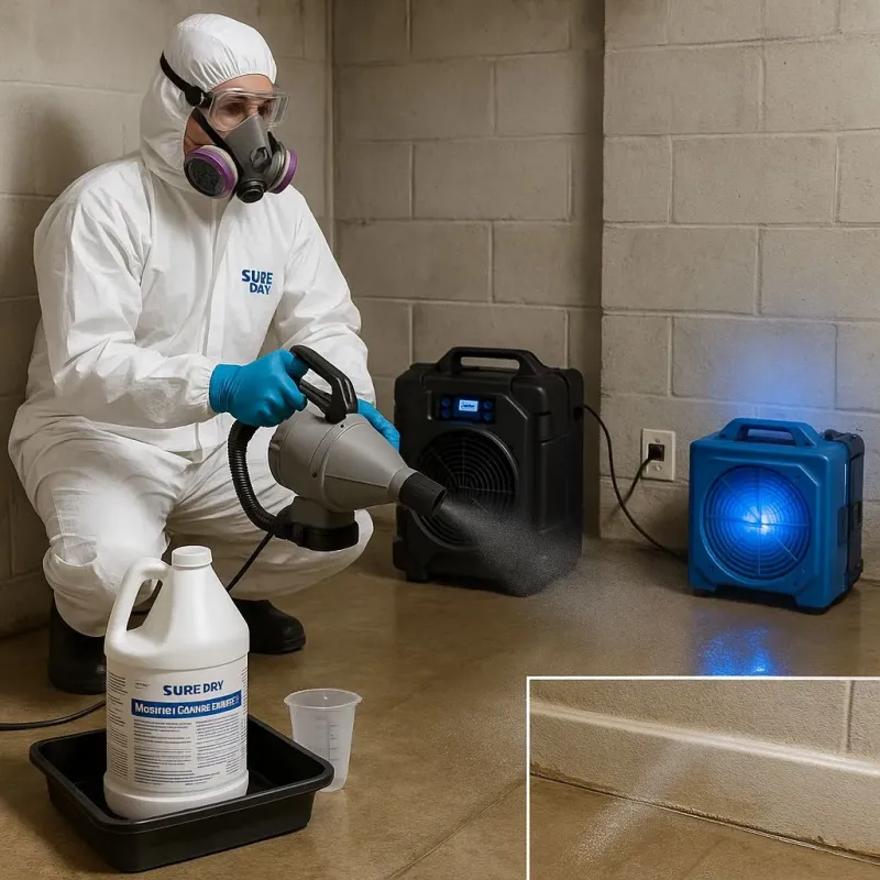 Sanitization and Odor Removal process in Shallowater, TX