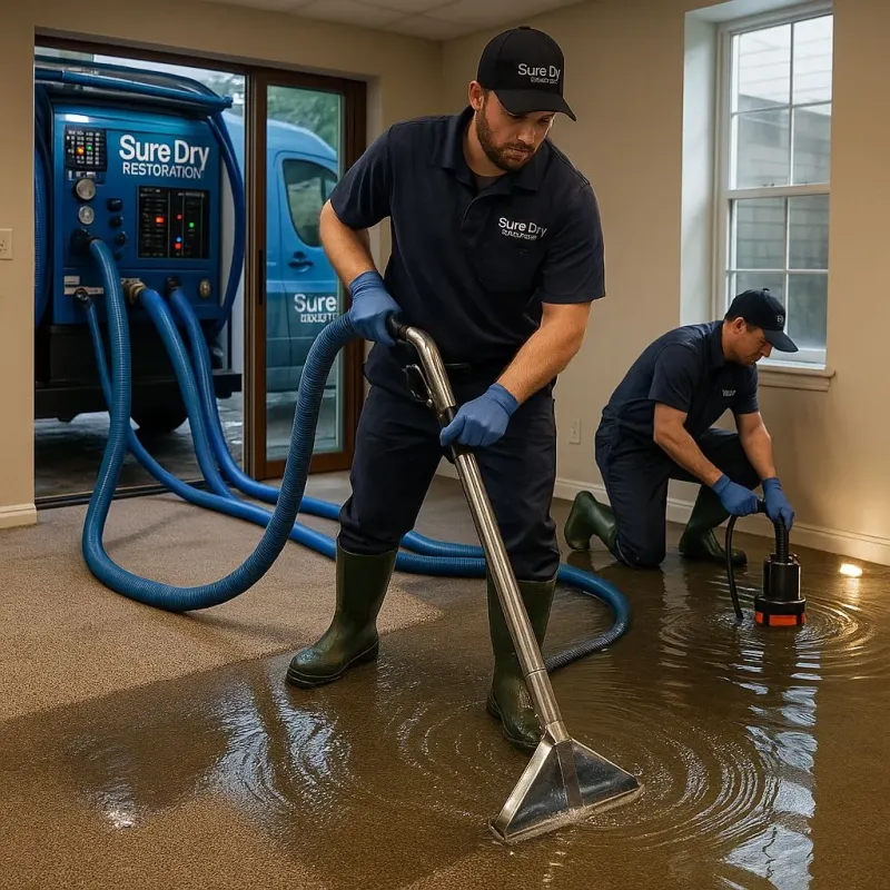 Water Extraction and Removal process in Shallowater, TX